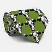 アポップ・アートのート牛 ネクタイ (ロール)