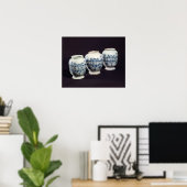 アポテカリー薬の瓶， c.1740 ポスター (ホームオフィス)