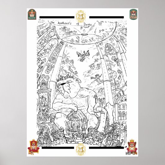 アポトーシスまたはダンテのポスター ポスター (正面)