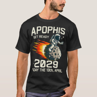 アポフィス小惑星2029宇宙飛行士おもしろい達 Tシャツ