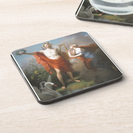 アポロとミューズ コースター (左側)