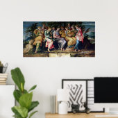 アポロとミューズ, 1600 ポスター (ホームオフィス)