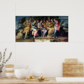 アポロとミューズ, 1600 ポスター (キッチン)