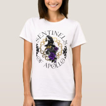 アポロの哨戒者ロゴ 半袖Tシャツ 女性用3X
