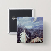 アポロの大蛇の殺害者としてルイ14世 缶バッジ (正面&裏面)