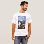 アポロの大蛇の殺害者としてルイ14世 Tシャツ (正面フル)