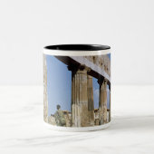アポロの寺院 ツートーンマグカップ (中央)