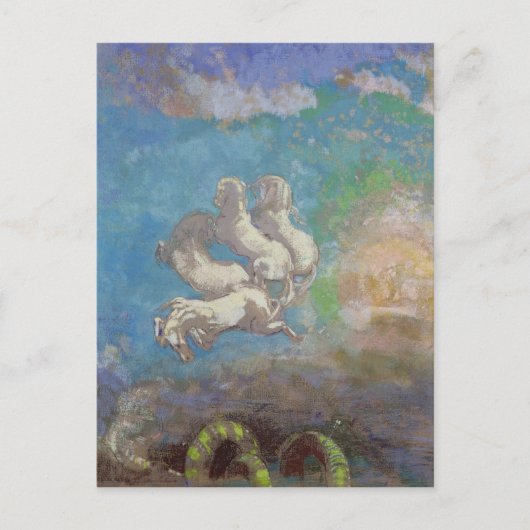 アポロの戦車、1905年～14年 ポストカード (正面)