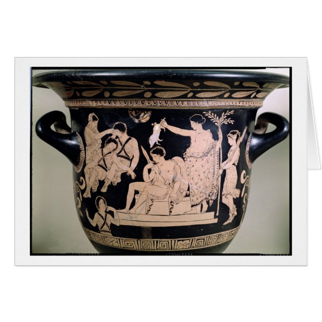 アポロの神社のSuppliantとしてOrestes (正面横)