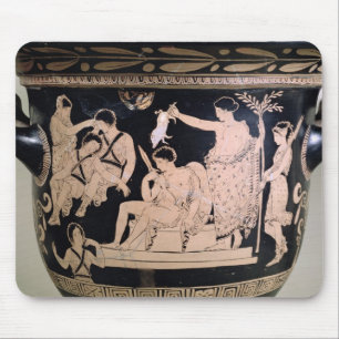 アポロの神社のSuppliantとしてOrestes マウスパッド