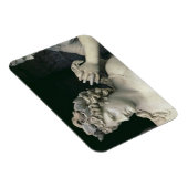 アポロはニンフの世話をし、彼を示す詳細 マグネット (右側)