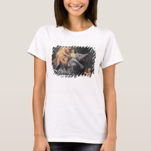 アポロはニンフ・ロイコテアを愛撫(カンヴァ油) Tシャツ