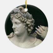 アポロはニンフ、詳細の提示によって彼がちでした セラミックオーナメント (裏面)
