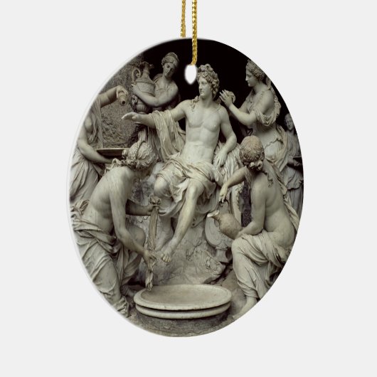 アポロはGrotのために意図されているニンフによってがちでした セラミックオーナメント (右)