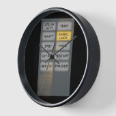 アポロインジケータアラームDSKY、ジンバルロック 壁時計 (傾斜)