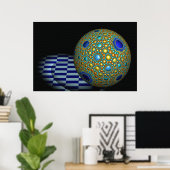 アポロニウスの球充填 ポスター (ホームオフィス)