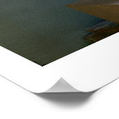 アポロ像（ギリシャ語）、紀元前480-400年（大理石） ポスター (角)