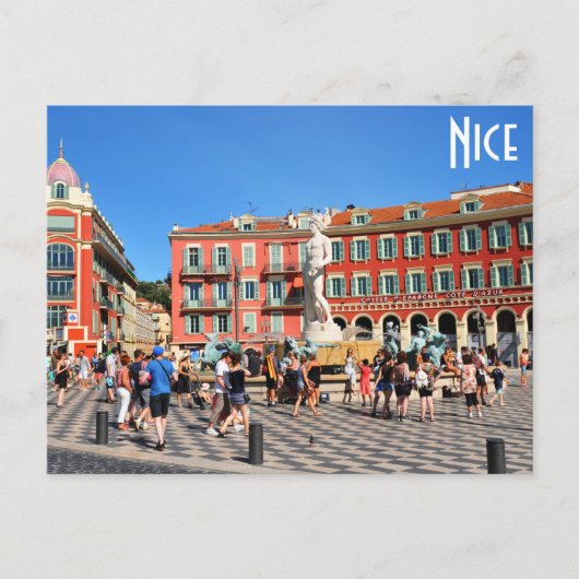 アポロ像（海王星） ポストカード (正面)