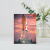 アポロ土星1Bロケット打ち上げ ポストカード (スタンド正面)