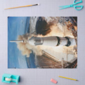 アポロ土星Vロケット打ち上げ月1969 薄葉紙 (クラフト)