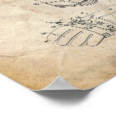 アポロ宇宙スーツ特許 ポスター (角)