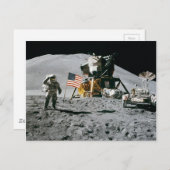 アポロ月任務 ポストカード (正面/裏面)