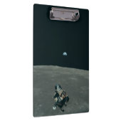 アポロ月着陸船と月の地球の上昇 クリップボード (右)