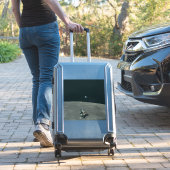 アポロ月着陸船と月の地球の上昇 シール (スーツケースインサイチュ)