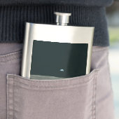 アポロ月着陸船と月の地球の上昇 フラスク (インサイチュ)