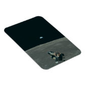 アポロ月着陸船と月の地球の上昇 マグネット (右側)