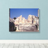 アポロ素晴らしの神殿の階段 キャンバスプリント (インサイチュ (ウッドフロア))