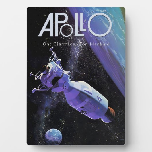 アポロ計画 フォトプラーク (正面)