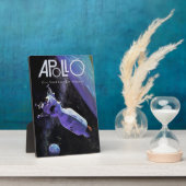 アポロ計画 フォトプラーク (側面)