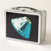 アポロ計画-月の代表団の芸術家の概念 メタルランチボックス (正面)