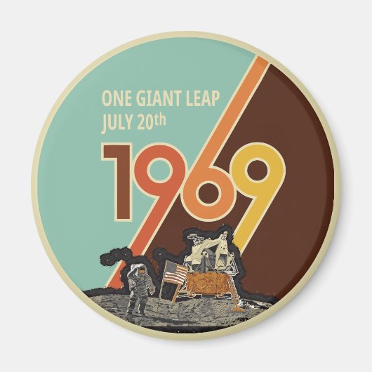 アポロ記念磁石 マグネット (正面)