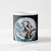 アポロ10号の宇宙船から取り出された地球。 ジャンボコーヒーマグカップ (正面)