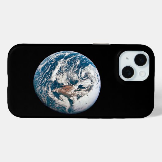 アポロ10号の宇宙船から取り出された地球。 Case-Mate iPhoneケース (裏面 (横))