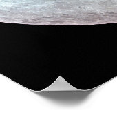 アポロ11からの月の眺め ポスター (角)