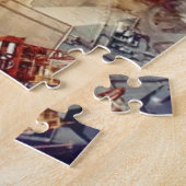 アポロ11が離陸 ジグソーパズル (側面)