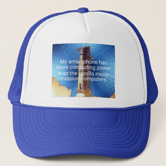 アポロ11コンピューティング能力 キャップ (正面)