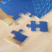 アポロ11コンピューティング能力 ジグソーパズル (側面)