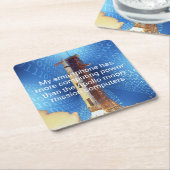 アポロ11コンピューティング能力 スクエアペーパーコースター (アングル)