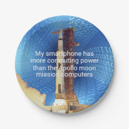 アポロ11コンピューティング能力 ペーパープレート