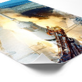 アポロ11号発射 フォトプリント            (角)