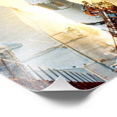 アポロ11号発射 フォトプリント            (角)