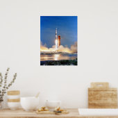 アポロ11号発射 ポスター (キッチン)