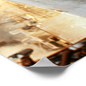 アポロ11号発射 ポスター (角)