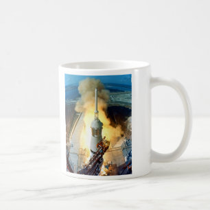 アポロ11土星V宇宙船の離昇 コーヒーマグカップ