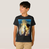 アポロ11土星V宇宙船の離昇 Tシャツ (正面フル)