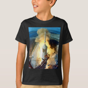 アポロ11土星V宇宙船の離昇 Tシャツ